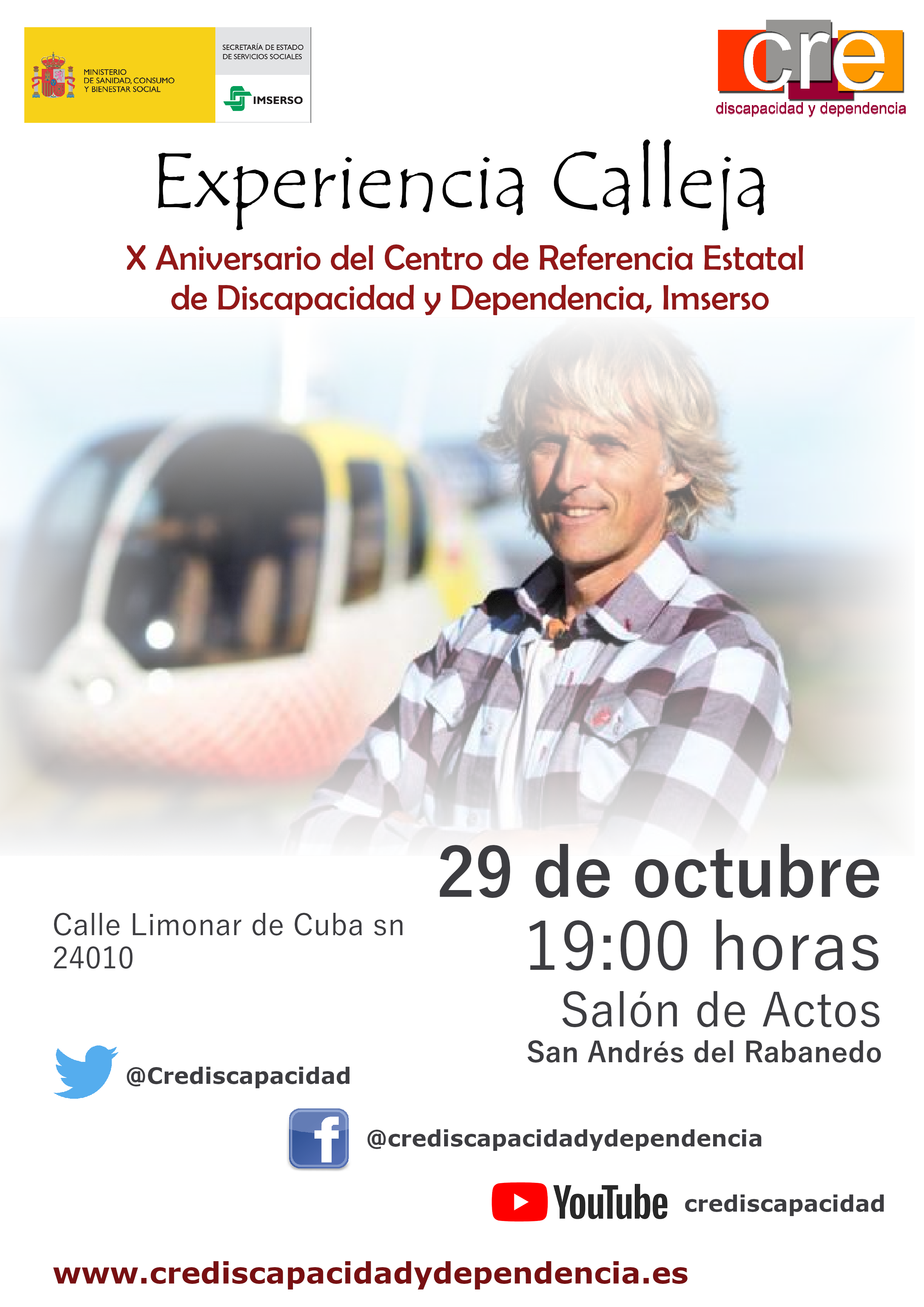 Cartel Experiencia Calleja